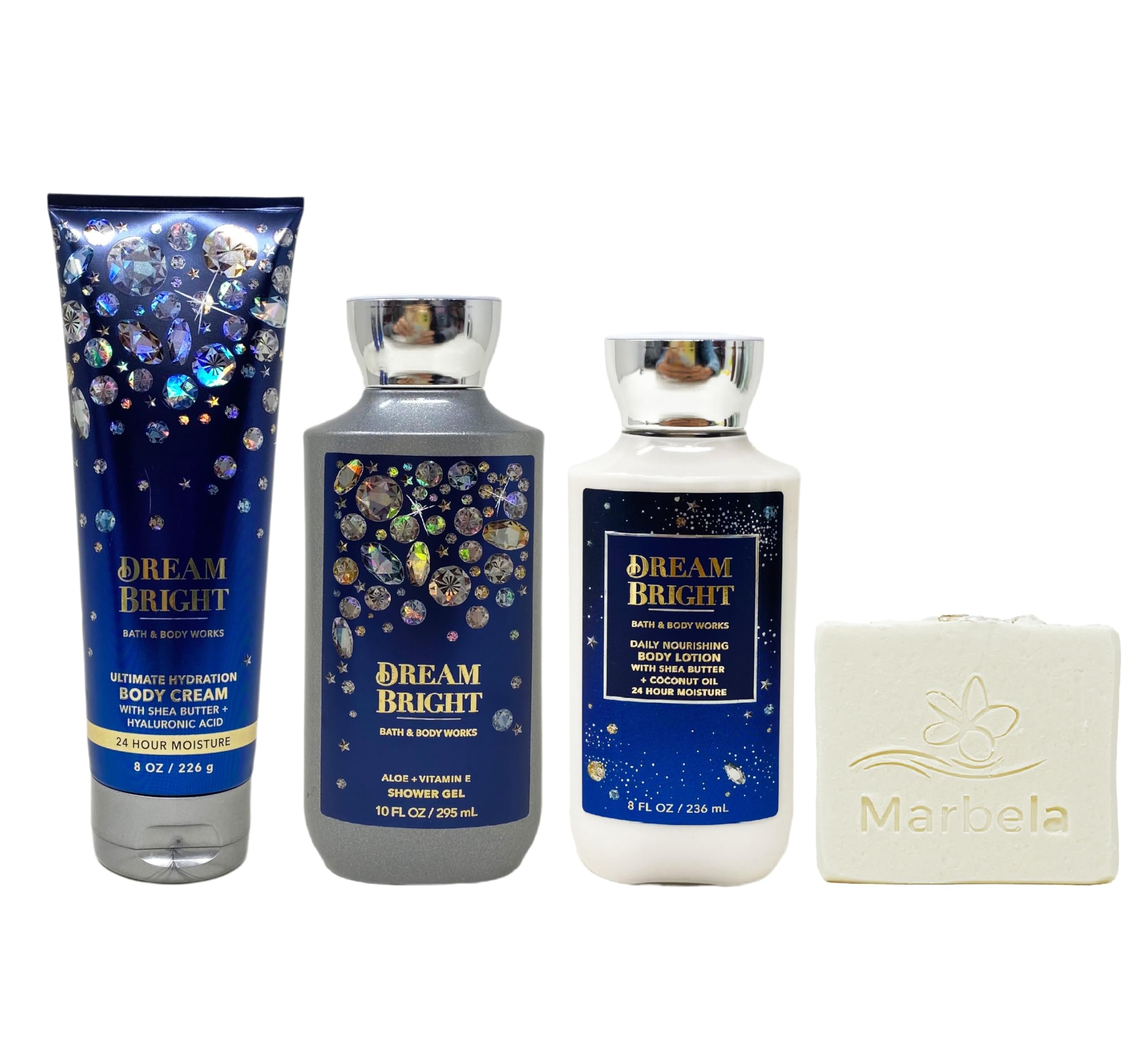 Amazon.com: Bath & Body Works Dream Bright Paquete de 3 piezas